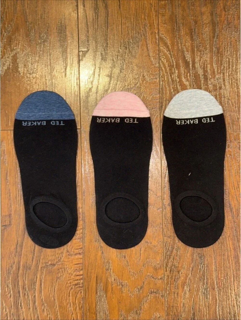 3 Ted Baker Men’s Liner No Show Socks Size 9-11